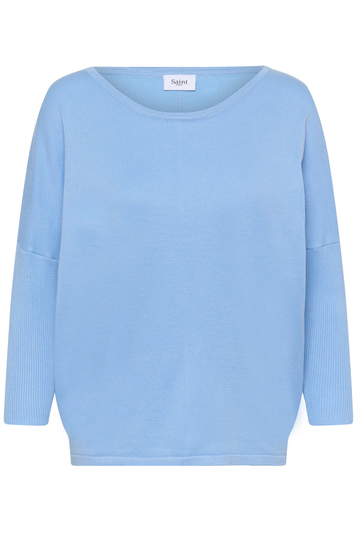 Saint Tropez Mila Kentucky Blue Round Neck Knit, 30500003