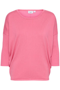 Saint Tropez Mila Chateau Rose Round Neck Knit, 30500003