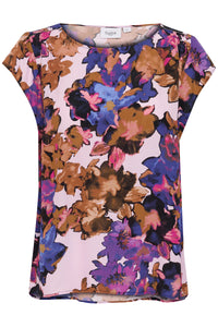 Saint Tropez Blanca Adele Winsome Flowers Printed Blouse