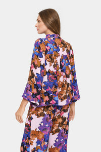 Saint Tropez Filuca Winsome Flower Print Shirt, 30513400