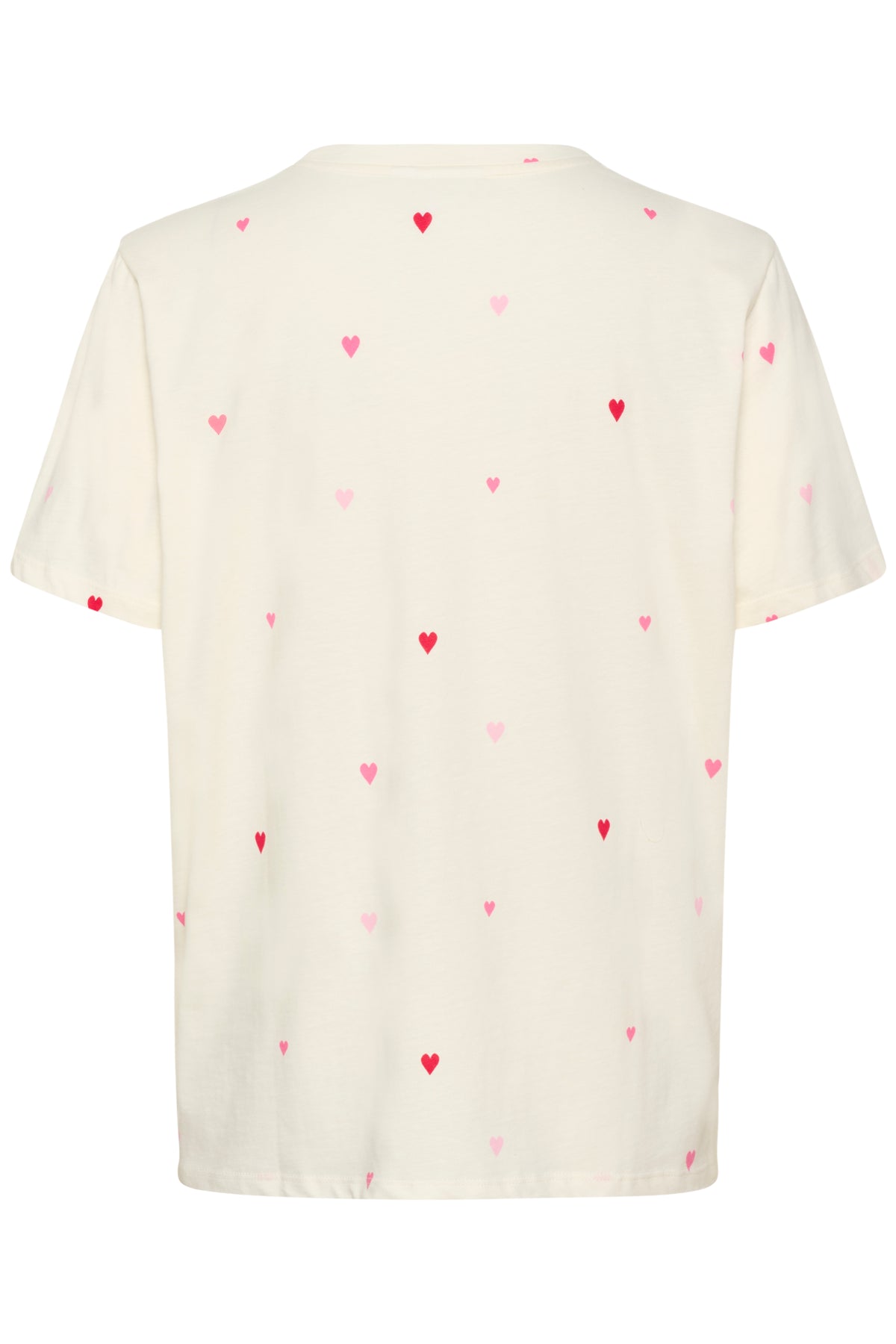 Saint Tropez Johanna Ice Pink Multi Heart Oversized T-Shirt, 30513937