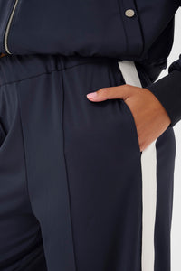 Saint Tropez Oaklynn Night Sky Sports Luxe Wide Leg Joggers, 30514705