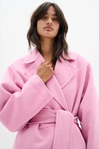 InWear Tilla Cashmere Rose Oversized Long Coat