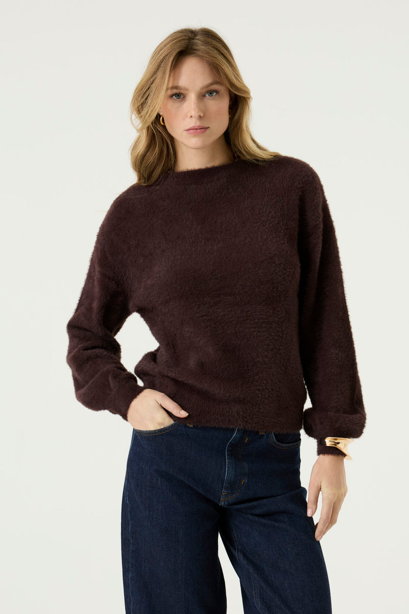 Garcia Hazel Bloom BoatNeck Supersoft Fluffy Knit
