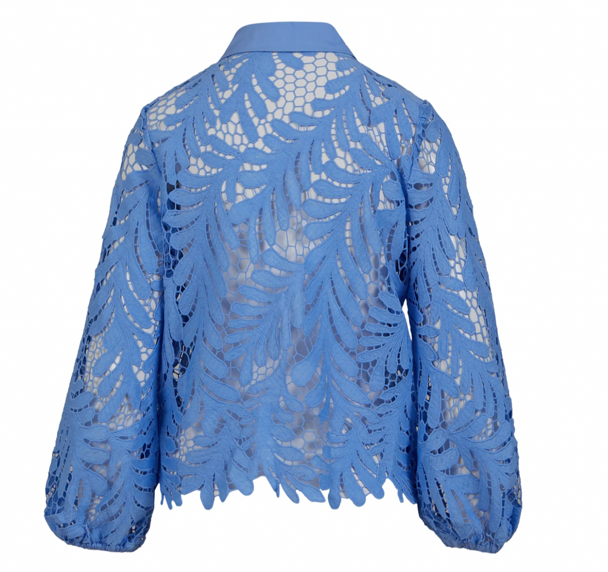 Coster Copenhagen Bright Sky Blue Lace Shirt, 242-1250