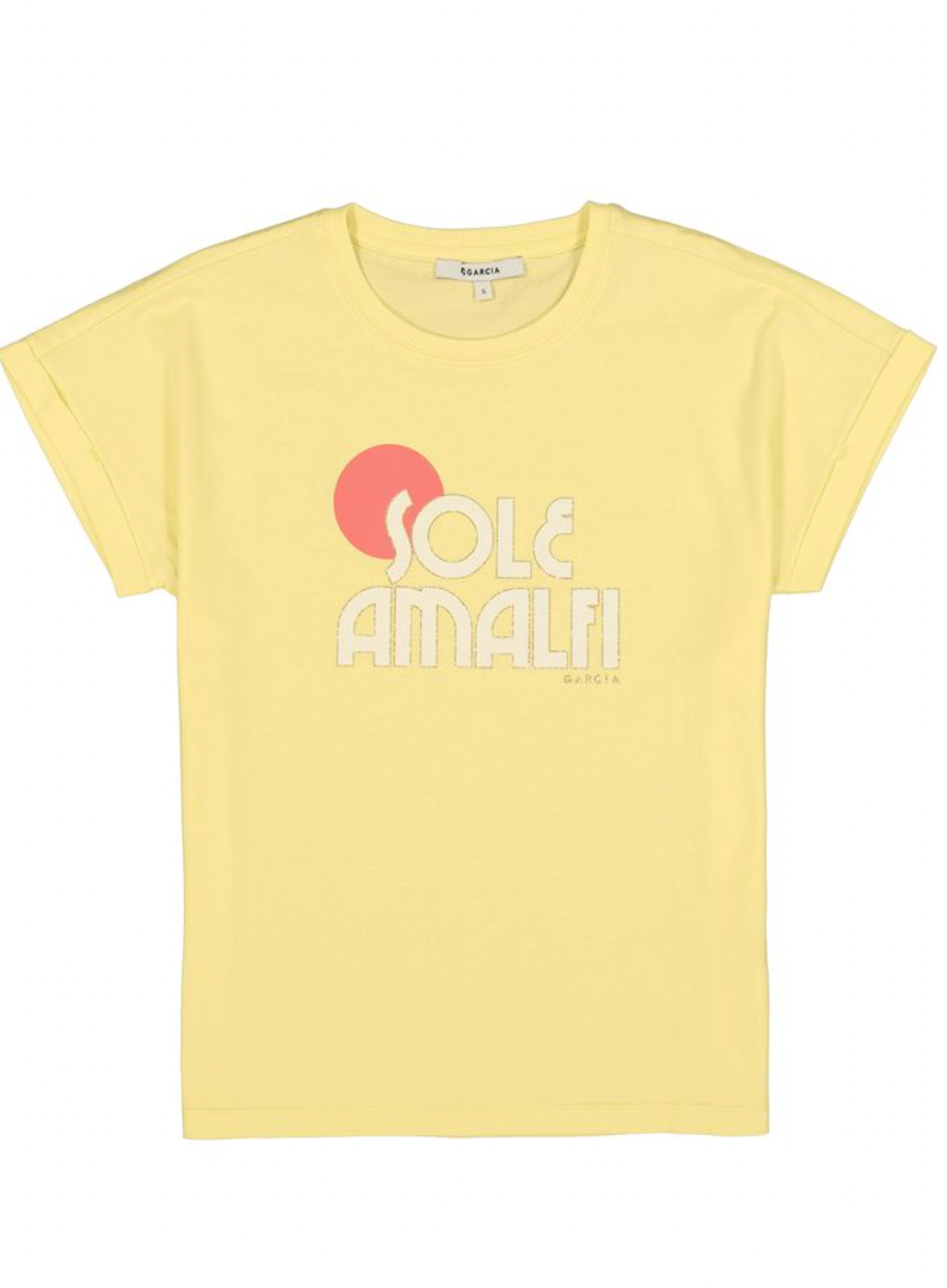 Garcia Lush Lemon Ultimate Basic 'ALMAFI' T-Shirt, Q260001