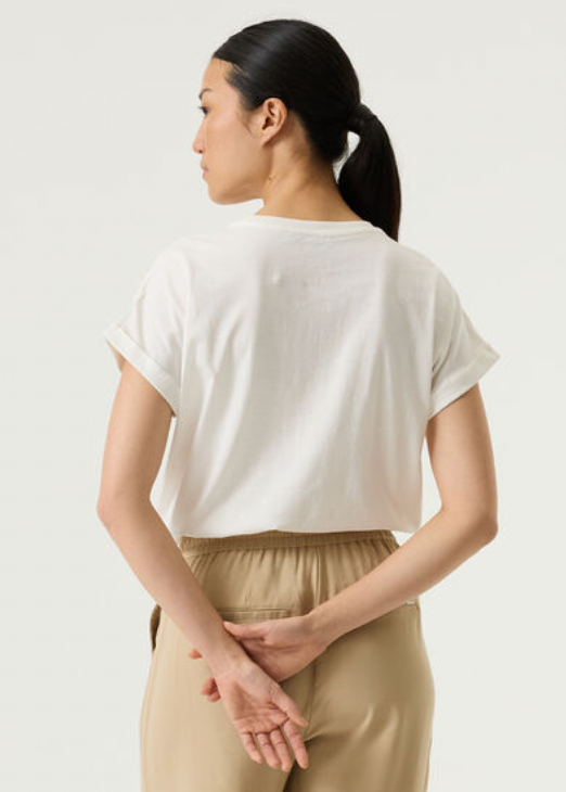 Garcia Off White Ultimate Basic 'Ciao Amore' T-Shirt