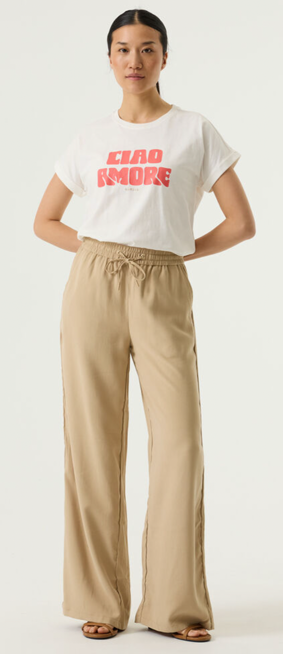 Garcia Off White Ultimate Basic 'Ciao Amore' T-Shirt