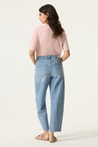 Garcia Dusky Pink Lace Logo 'L'Amore' T-Shirt, N260208