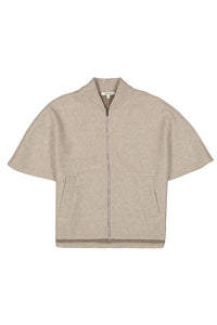 Garcia Sand Beige Jacket with Zipper, U260096