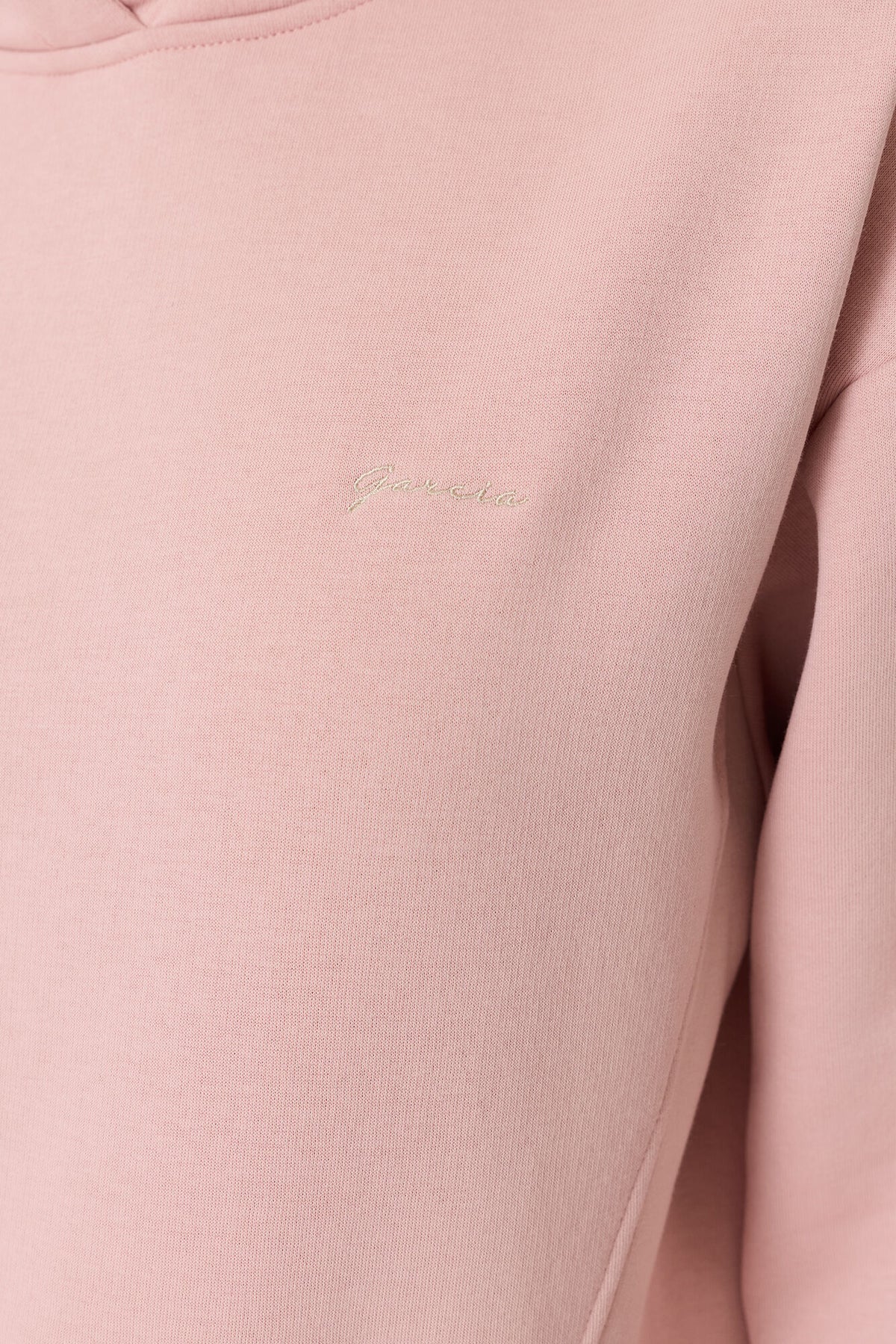 Garcia Dusky Pink Supersoft Fleece Lined Hoodie, V260263